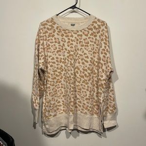 Aerie Leopard Crewneck